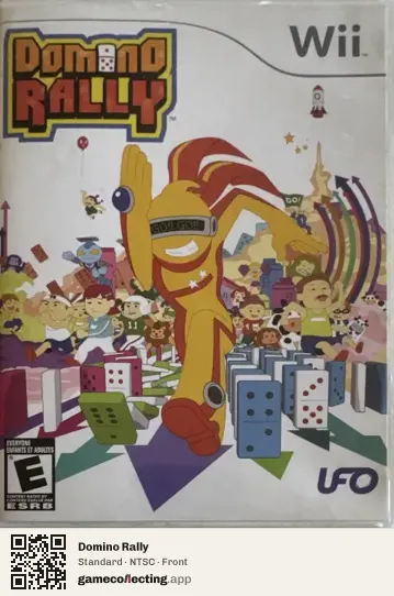 Domino Rally Nintendo Wii, NTSC box front