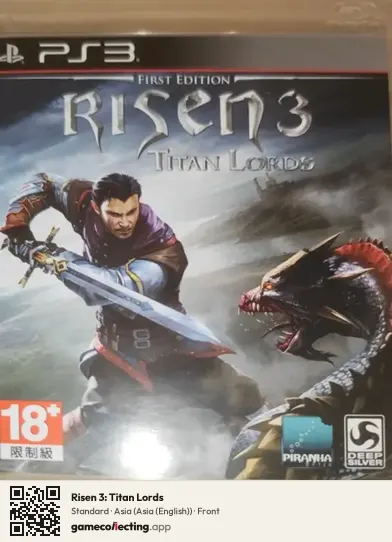 Risen 3: Titan Lords PlayStation 3, Asia (English) box front