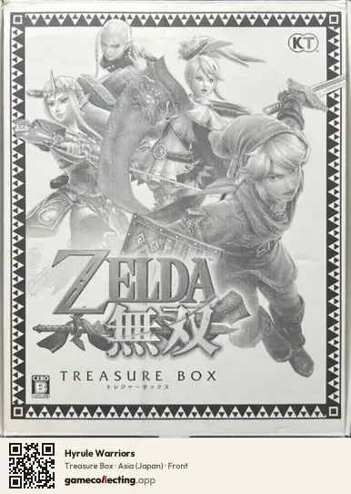 Hyrule Warriors Nintendo Wii U, Asia box front