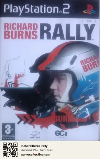 Richard Burns Rally PlayStation 2, Italy box front