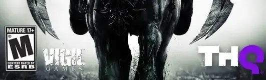 Darksiders II, the ESRB box on its front
