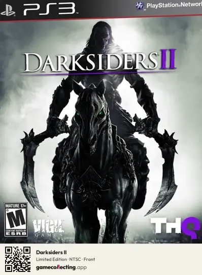 Darksiders II PlayStation 3, NTSC box front