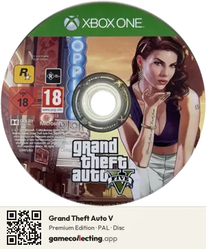 Grand Theft Auto V Xbox One, PAL disc