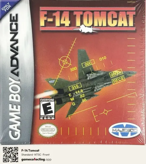F-14 Tomcat Game Boy Advance, NTSC box front