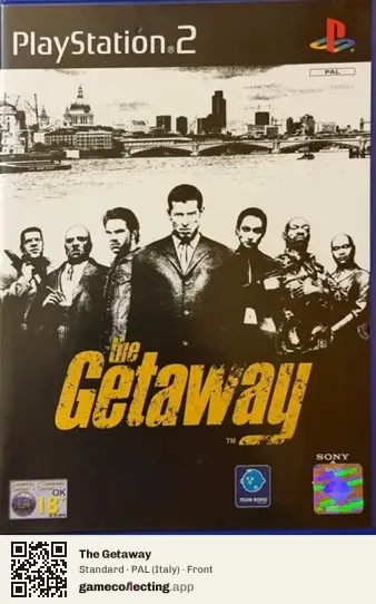 The Getaway PlayStation 2, Italy box front