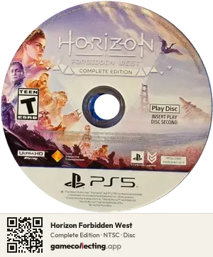 Horizon Forbidden West PlayStation 5, NTSC disc