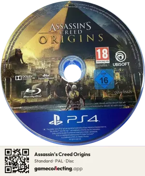 Assassin's Creed Origins PlayStation 4, PAL disc