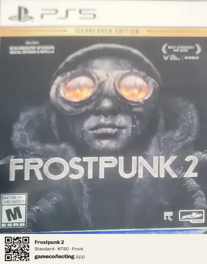 Frostpunk 2 PlayStation 5, NTSC box front