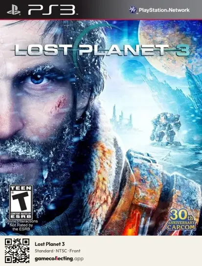 Lost Planet 3 PlayStation 3, NTSC box front