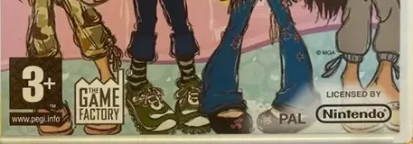 Bratz Kidz, the PEGI square on its front