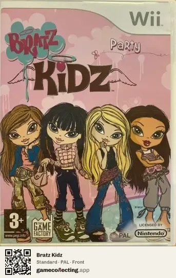 Bratz Kidz Nintendo Wii, PAL box front