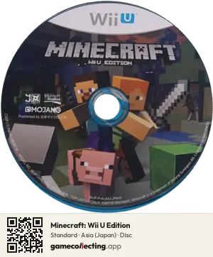 Minecraft: Wii U Edition Nintendo Wii U, Asia disc