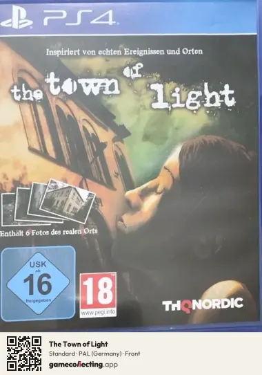 The Town of Light PlayStation 4, Germany box front