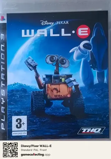Disney/Pixar WALL-E PlayStation 3, PAL box front