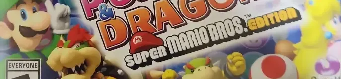 Puzzle & Dragons Z + Puzzle & Dragons: Super Mario Bros. Edition, the ESRB box on its front