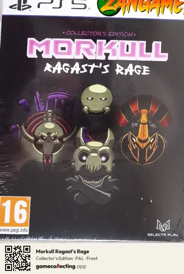 Morkull Ragast's Rage PlayStation 5, PAL box front