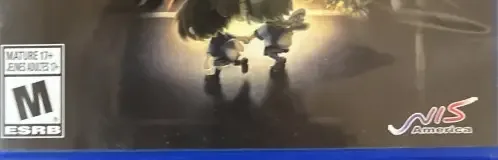 Yomawari: Midnight Shadows, the ESRB box on its front
