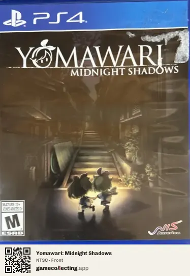 Yomawari: Midnight Shadows PlayStation 4, NTSC box front