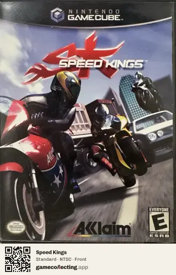 Speed Kings Nintendo GameCube, NTSC box front