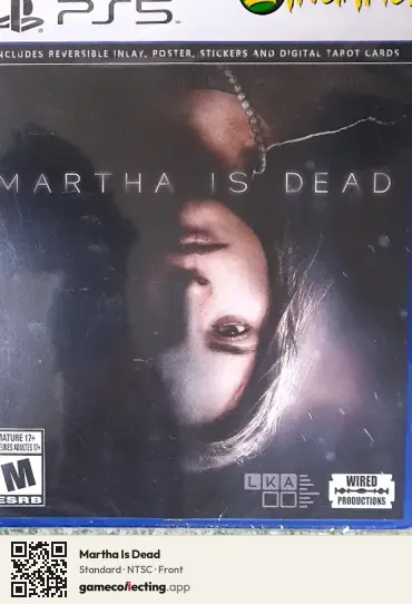 Martha Is Dead PlayStation 5, NTSC box front