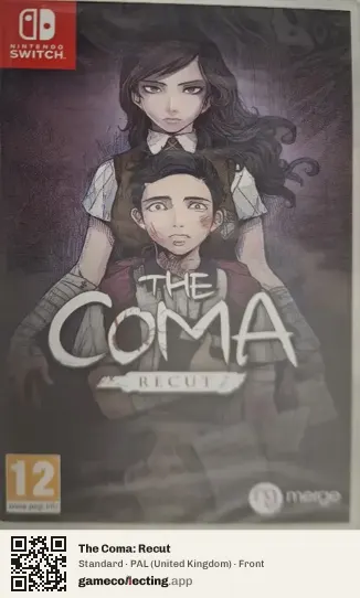The Coma: Recut Nintendo Switch, United Kingdom box front