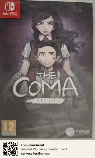 The Coma: Recut Nintendo Switch, United Kingdom box front