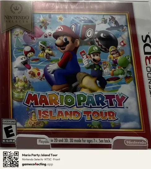 Mario Party: Island Tour Nintendo 3DS, NTSC box front