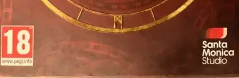 God of War, the PEGI square on its front