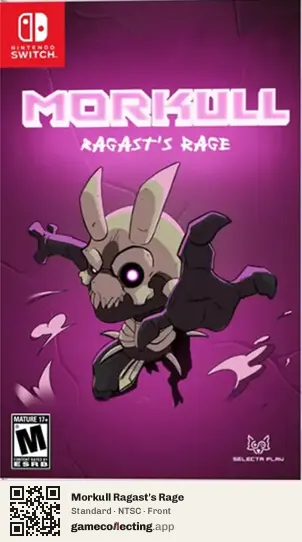 Morkull Ragast's Rage Nintendo Switch, NTSC box front