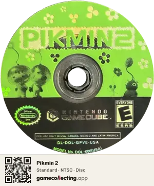 Pikmin 2 Nintendo GameCube, NTSC disc