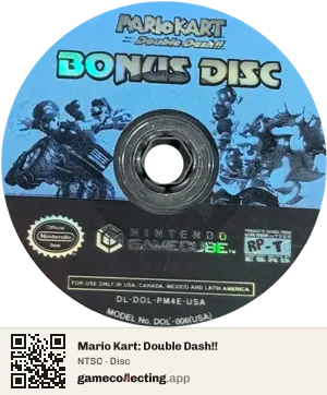 Mario Kart: Double Dash!! Nintendo GameCube, NTSC disc