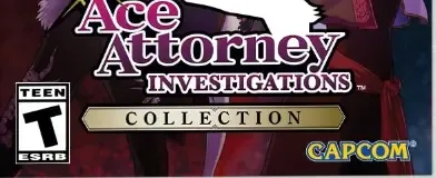 Ace Attorney Investigations Collection, the ESRB box on its front