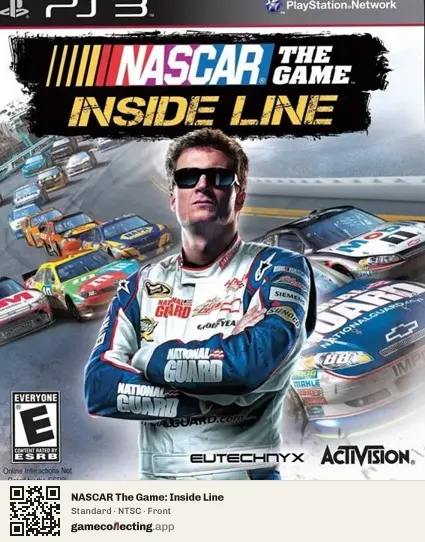 NASCAR The Game: Inside Line PlayStation 3, NTSC box front
