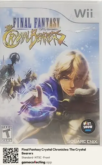 Final Fantasy Crystal Chronicles: The Crystal Bearers Nintendo Wii, NTSC box front