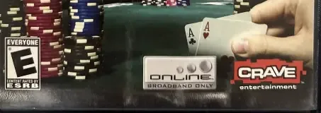 World Championship Poker, the ESRB box on its front