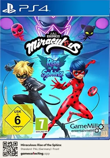 Miraculous: Rise of the Sphinx PlayStation 4, Germany box front