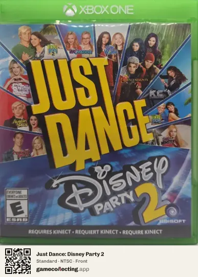 Just Dance: Disney Party 2 Xbox One, NTSC box front