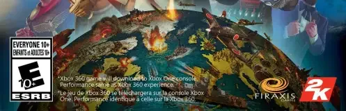 Sid Meier's Civilization Revolution, the ESRB box on its front