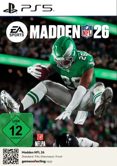 Madden NFL 26 PlayStation 5, Germany box front