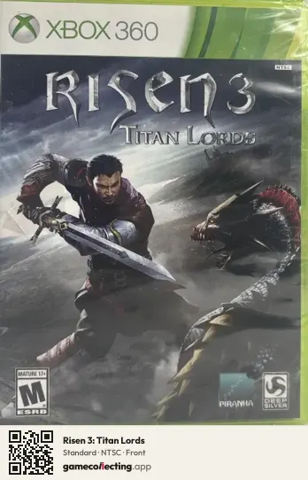 Risen 3: Titan Lords Xbox 360, NTSC box front