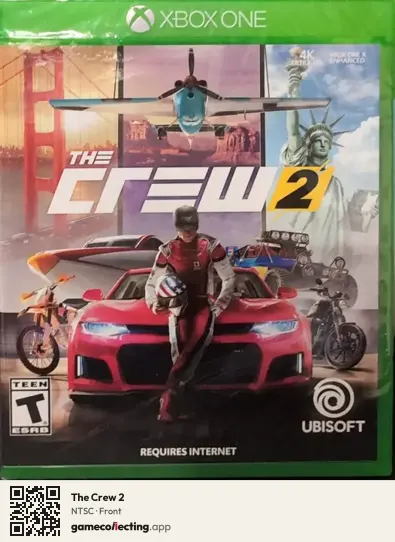 The Crew 2 Xbox One, NTSC box front