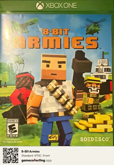 8-Bit Armies Xbox One, NTSC box front