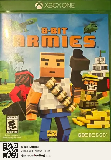 8-Bit Armies Xbox One, NTSC box front