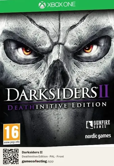 Darksiders II Xbox One, PAL box front