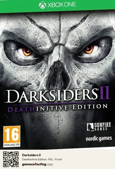 Darksiders II Xbox One, PAL box front