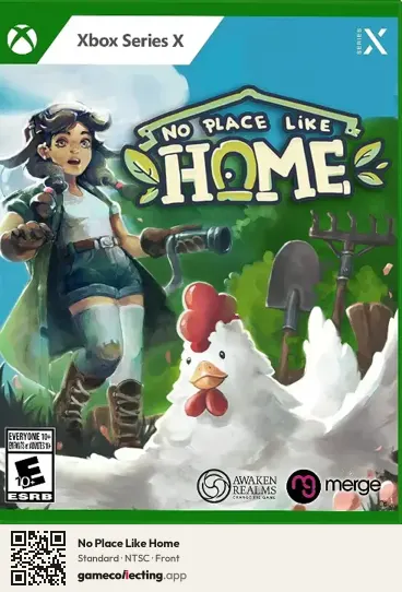 No Place Like Home Xbox Series X, NTSC box front