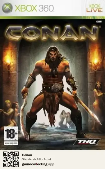Conan Xbox 360, PAL box front