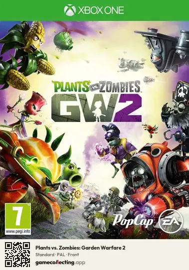 Plants vs. Zombies: Garden Warfare 2 Xbox One, PAL box front