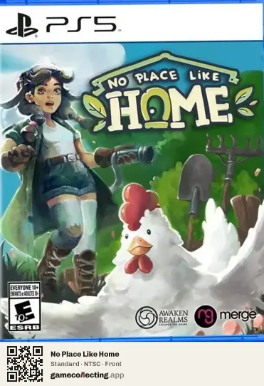 No Place Like Home PlayStation 5, NTSC box front