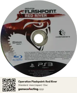 Operation Flashpoint: Red River PlayStation 3, Asia disc